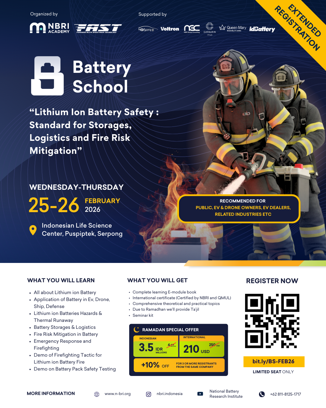 Lithium Ion Battery Safety : Standard for Storages, Logistics and Fire Risk Mitigation