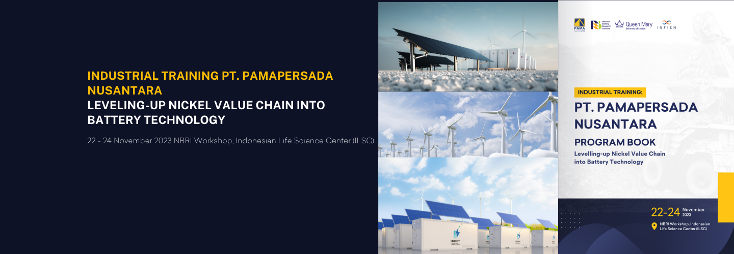 Cover Post Industrial Training PT. PAMAPERSADA NUSANTARA 2023